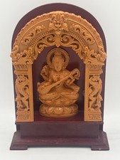 Hindu Goddess Saraswati Resin