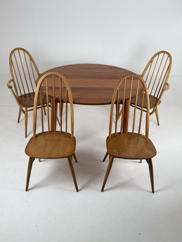 Ercol circular dining table - ercol,