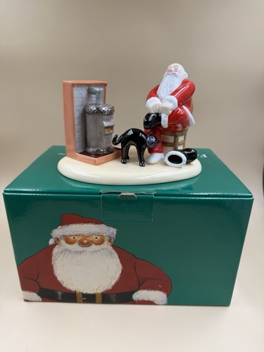 Coalport father christmas home - christmas,