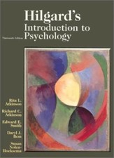 Introduction to Psychology By Rita L. Atkinson, Richard C. Atkinson, Edward E.