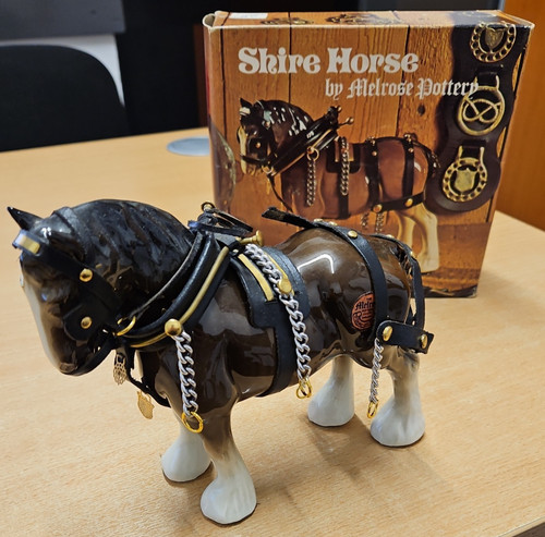 Vintage shire horse melrose - shire,