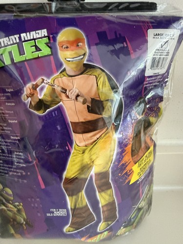 Tmnt michelangelo costume size - tmnt,