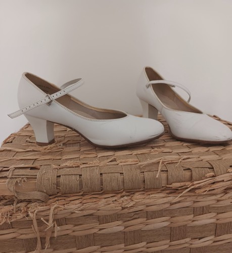 Capezio white leather - capezio,