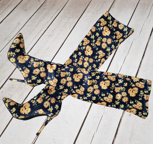 Womens thigh high boots - thigh,