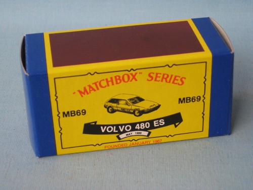 Matchbox volvo 480es - matchbox,