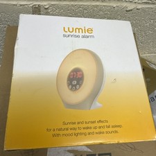 Lumie Sunrise Alarm - Sunrise Wake-up Alarm Sunset Sleep Feature Ab