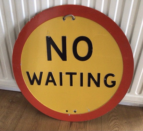Old road sign from - old, uk