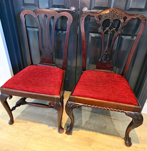 Pair vintage chippendale - vintage,