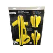 Fast Mover SANDING BLOCK KIT 6 Pcs Hook & Loop  Detailing Car Body Work Repair