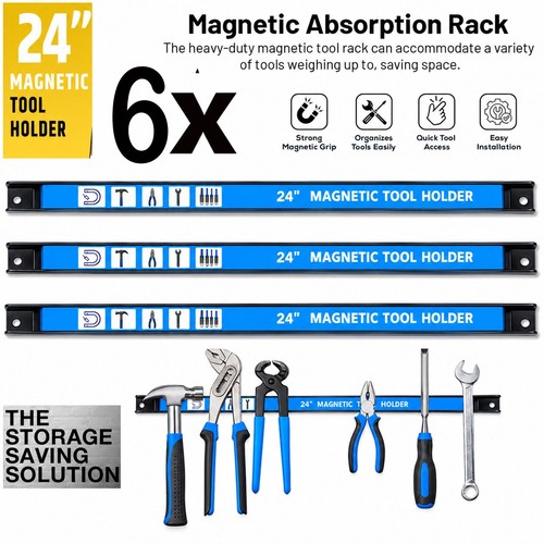 Magnetic garage tool - 6x, 24"