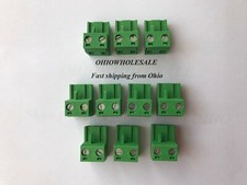 (Set of 10) 2 pin 7.62mm Phoenix Contact Connector Plug - PCB Terminal Block 