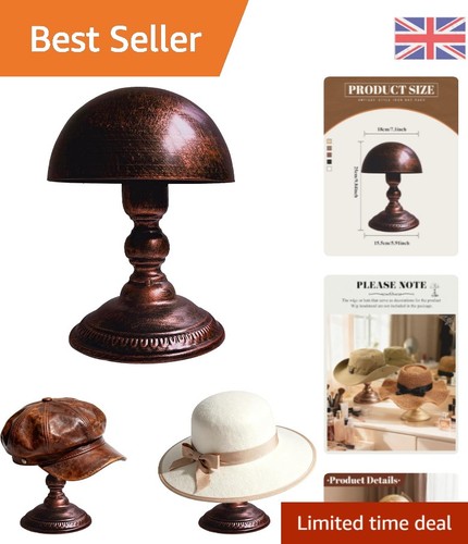 Antique bronze dome hat - antique, stand