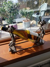 Metal Cat Wine Bottle Holder