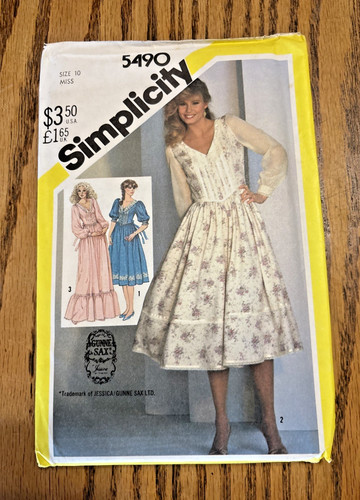 Vintage simplicity 5490 - 5490, gunne