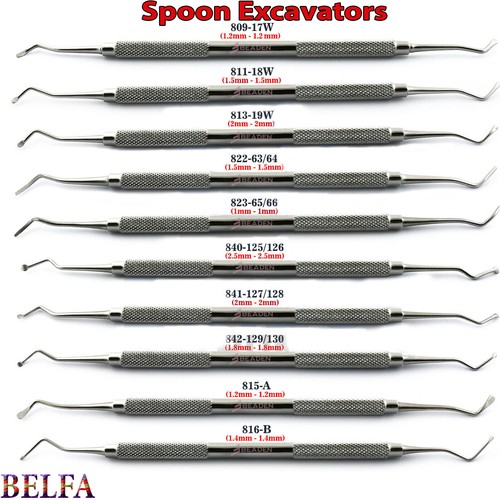 Dental spoon excavators - dental,