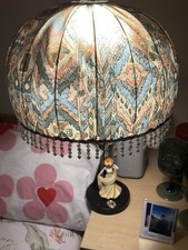 Vintage Boho Fabric Lampshade