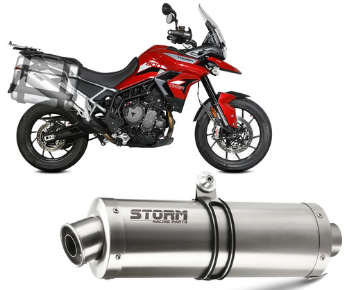 Exhaust storm mivv muffler - exhaust,