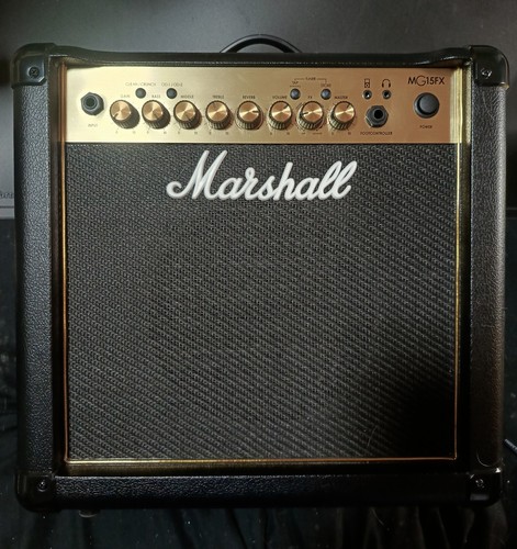 Marshall mg15gfx gold - mg15gfx,