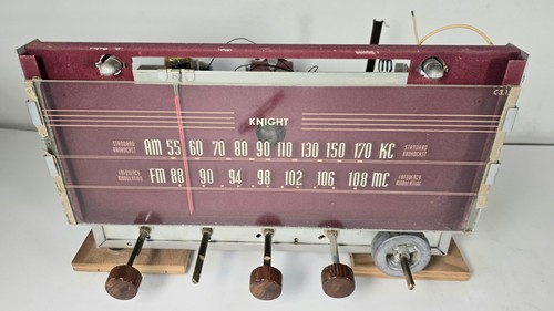 Vintage knight tube fm - knight, am/fm