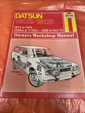 DATSUN 160B & 180B 1972 TO