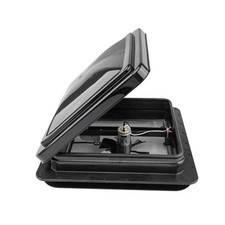 420X420mm Black Roof Vent 12V