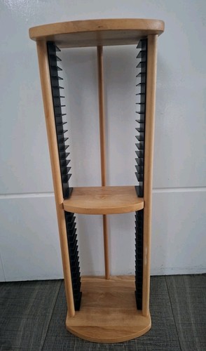 Vintage pine storage - pine, cd