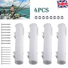 4PCS Boat Fishing Rod Holder Boat Marine Tube Rod Holder Slotted Rod Holders UK