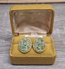 Vintage Real Jade Chip Clip On
