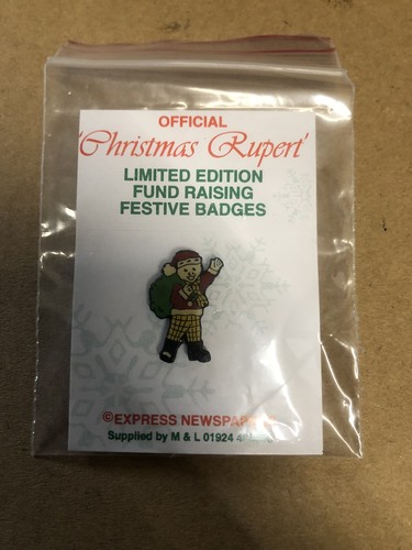 Official christmas rupert bear - rupert,