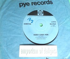 DONOVAN - Hurdy Gurdy Man 7"
