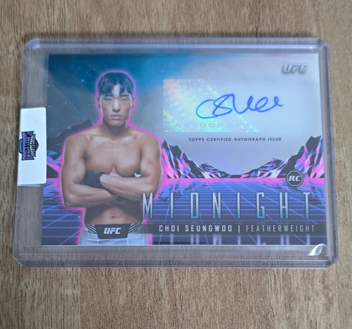 Topps 2024 midnight ufc choi - 2024,