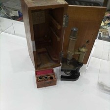 Antique Rare German Microscope