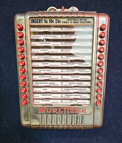 Vintage wurlitzer model 3020 - model,