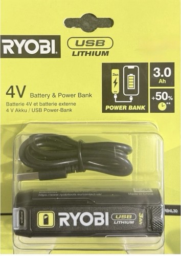 Ryobi rb4l30 usb lithium - rb4l30, 4v