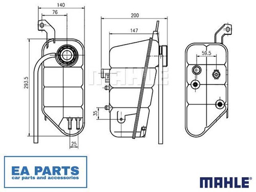 Expansion tank coolant for - expansion,