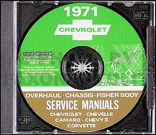 1971 chevy shop manual - chevy,