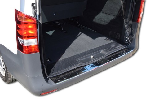 Rear bumper sill - bumper, protector
