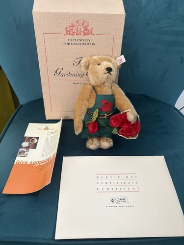 Steiff gardening bear - steiff,
