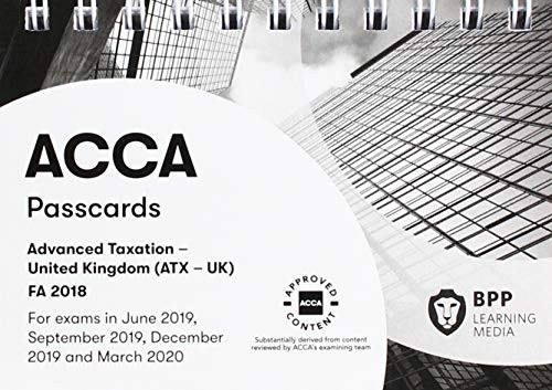Acca advanced taxation fa2018 - acca,