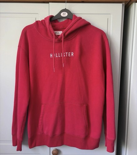 Hollister red logo fleece - hollister,
