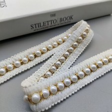 Central Pearl Beaded Braid