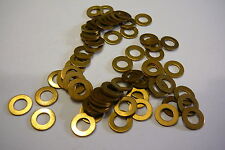 M5 BRASS WASHERS SOLID BRASS