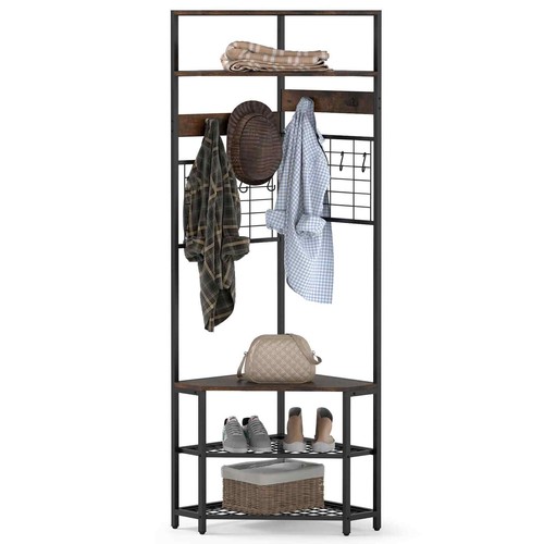 Costway corner hall tree - hall,