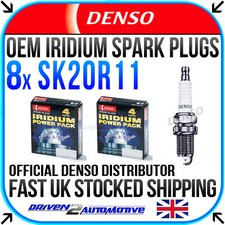 8x DENSO SK20R11 IRIDIUM SPARK