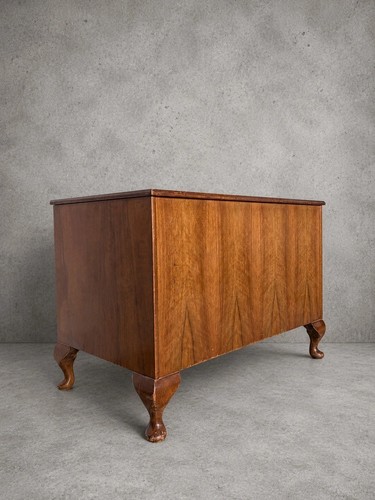 Antique walnut blanket chest - antique,