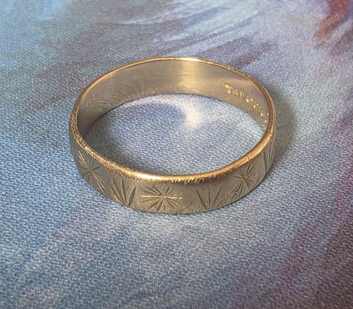 Vintage 22ct gold patterned - 22ct,