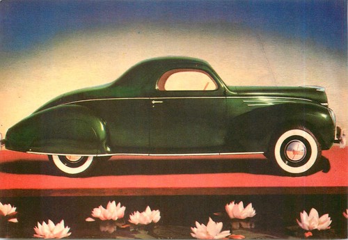 Postcard 1939 lincoln zephyr - -,