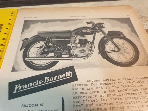 1960 francis barnett - 1960, falcon