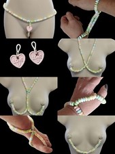 CANDY Jewelry G STRING EDIBLE UNDERWEAR Sherbet Sweets Hen Tassels Love Ring UK