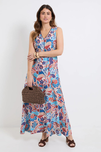 Wallis natural maxi dress - natural,